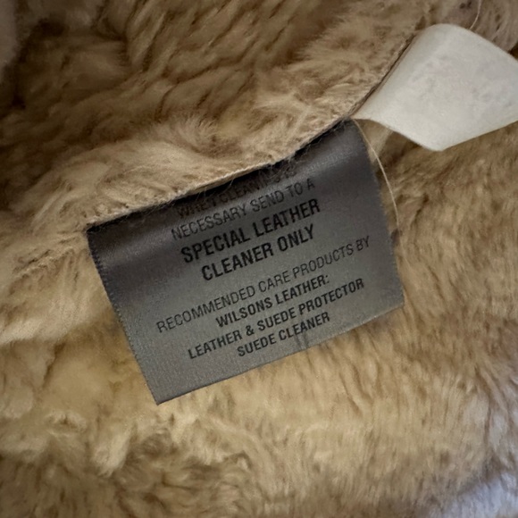 Wilson’s Leather Suede, Fur Coat - Picture 5 of 7